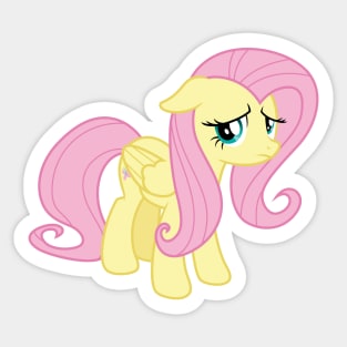 Apologizing Fluttershy Sticker